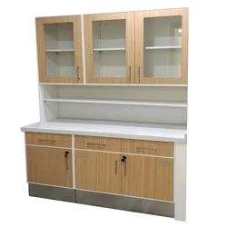 Hospital All Steel Laboratory Cabinets with Wall bench wall hanging cabinet lab workbench