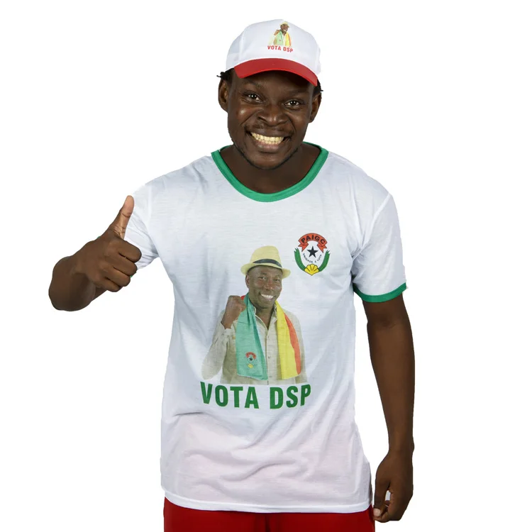 Cheap Chinese supplier promotional shirts with logo printed election campaign tshirts blank t shirts men