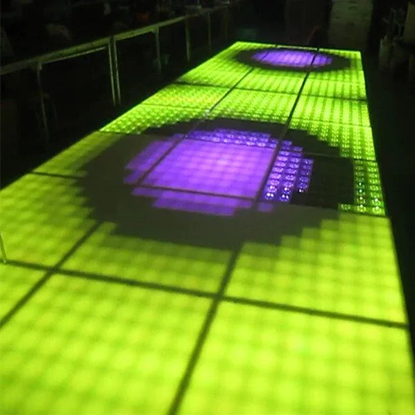 Led Dancing Led Digital Dance Floor  Interactive Dance For Dj Disco Wedding Party