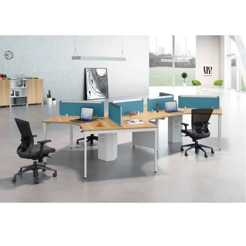 Chinese manufacturer modern office workstation high quality office workstation for 6 person fast quotation factory price
