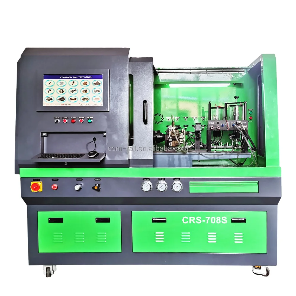 common rail diesel injector fuel injection pump machine test bench CRS-708S