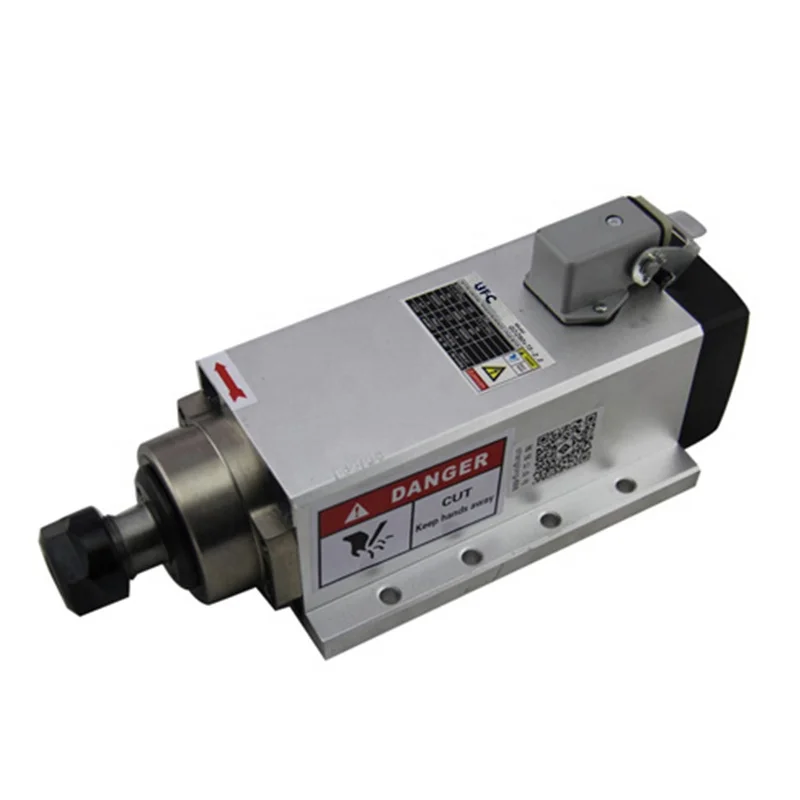 Air Cooled Spindle with Flange er20 24000rpm 2.2kw Spindle Cnc