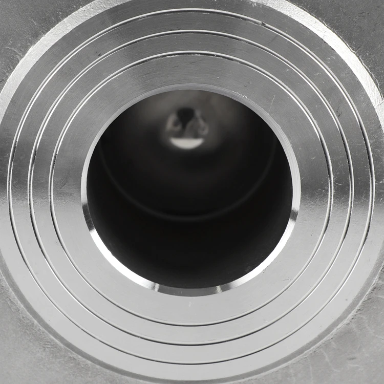 DIN3202 standard SS304/316 manual operation flange connection 2PC ball valve PN40 chemical use