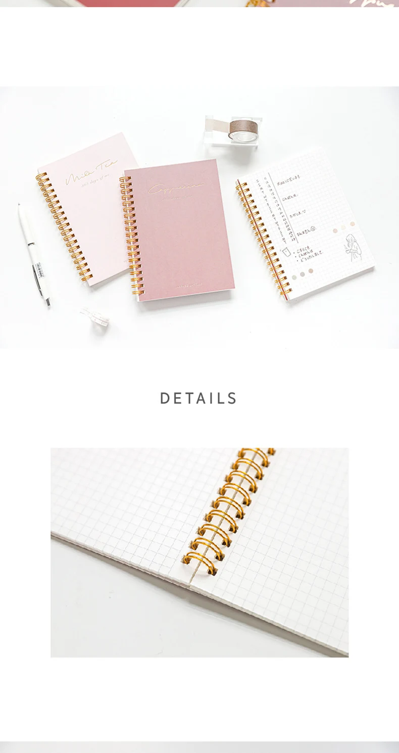 Personalised Notebooks A5 Stationery With Custom School Cartoon Spiral Diary Korean Kids Unicorn Journal Mini B5 Cute Notebook