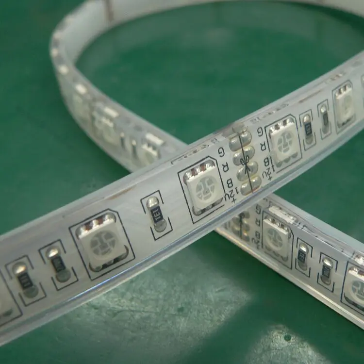 Silicone LED Strip IP68 Waterproof smd 5050 Swimming Pool Under Water LED Light