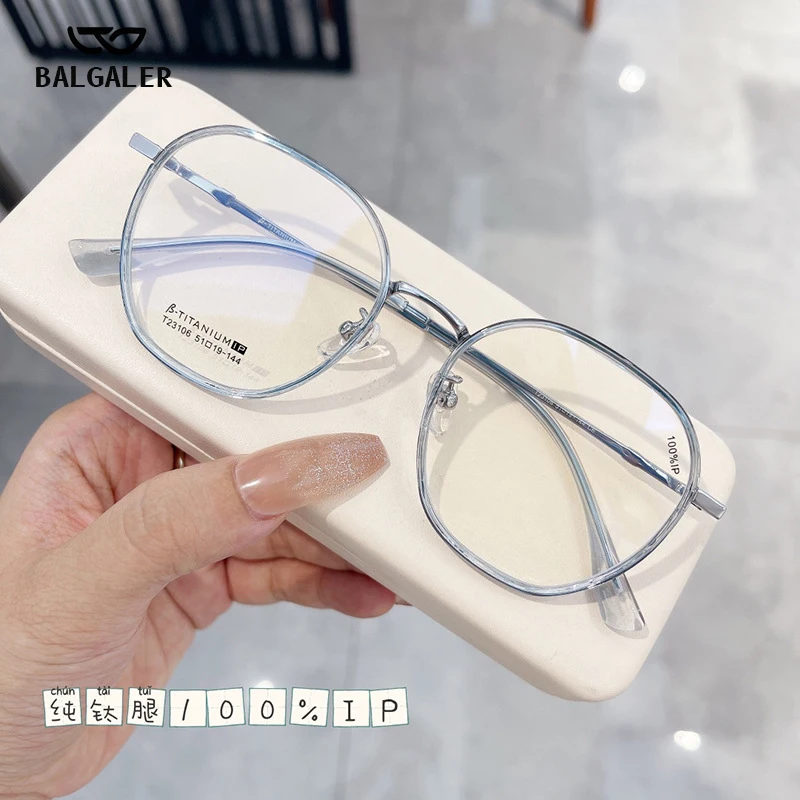 Trending Glasses 2023 New Arrivals Titanium Optical Frame High Quality Flexible Ultralight  Eyeglass For Unisex