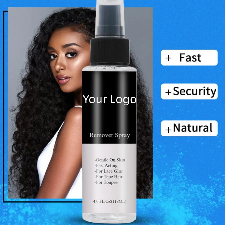 Wholesale Private Label Lace Wig Glue Remover Spray Hair Glue Remover Lace Wig Adhesive Remover Spray
