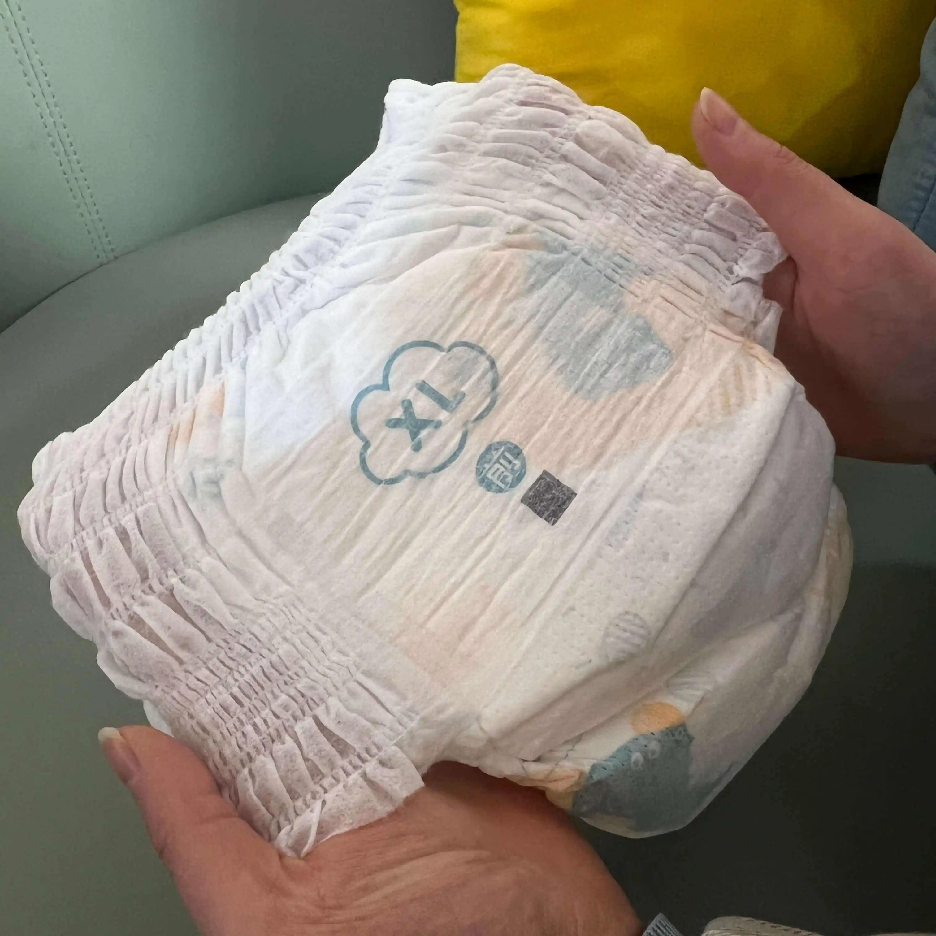 Wholesale Bulk Cheapest Highly Absorbent Pretty Baby Diapers Eco Friendly Diaper Premium Nappies Baby Diaper