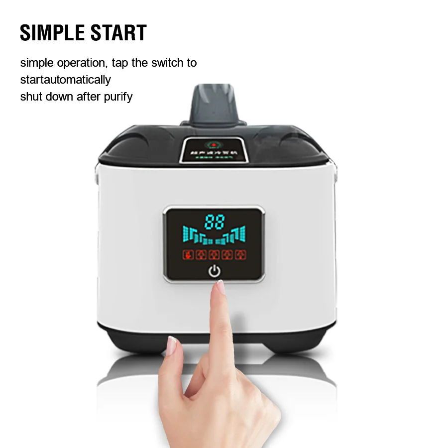 Wireless Rechargeable Portable Nano Steam Sterilizer Machine Disinfection Spray Atomizer For Car Home Office Fog Machine