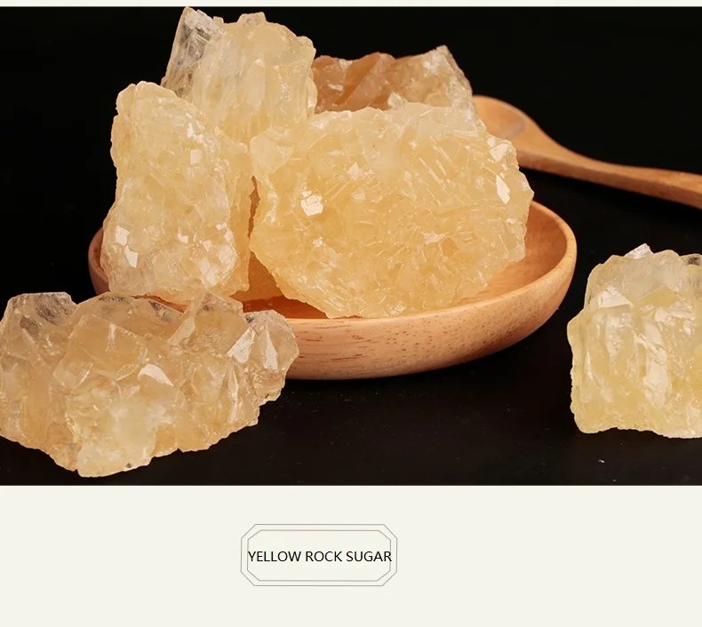 Factory Wholesales Yellow Rock Sugar With Small Packaged 200g/300g/400g/454g/500g Sucre
