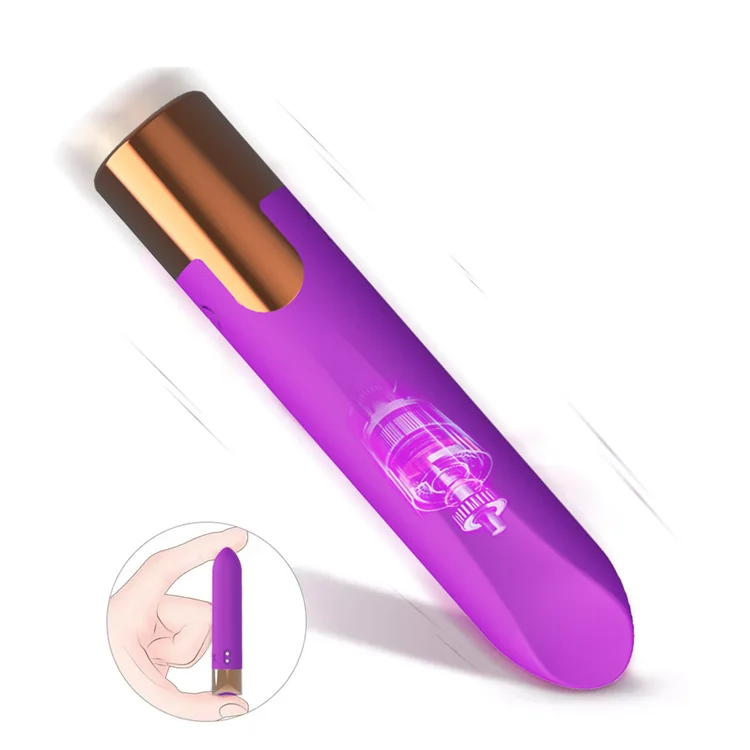 New style USB charging10 Vibration Modes Long Bullet Vibrator For Women