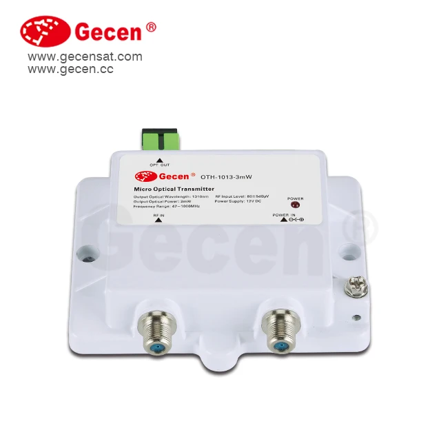 Gecen Mini 1310nm CATV FTTH Optical Transmitter