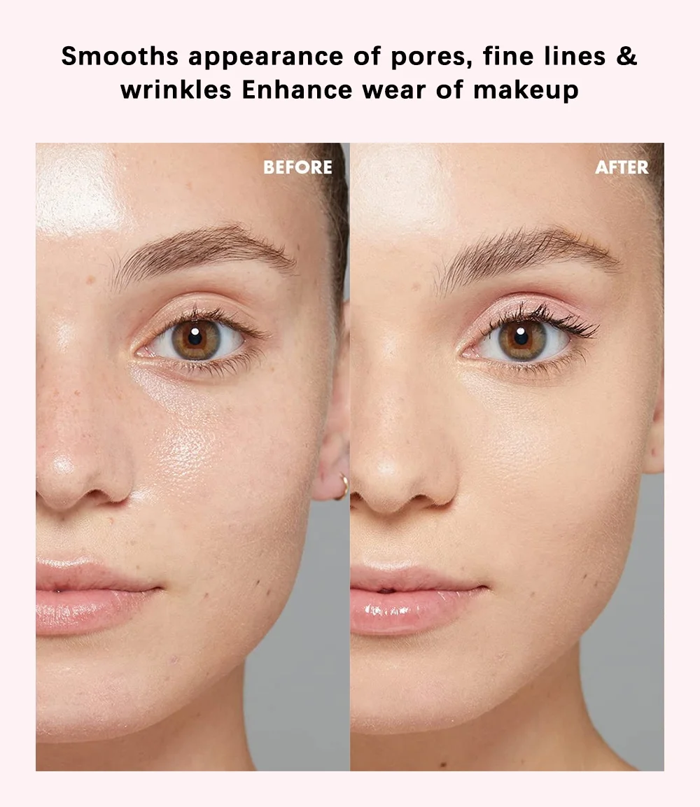 Wholesale OEM Makeup Face Primer Smooths Cream Facial Moisturizer Private Label or Paper Box Accepted Foundation Cream