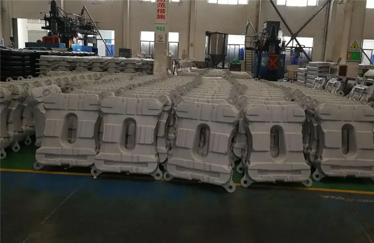 support device making machine for floating solar panels