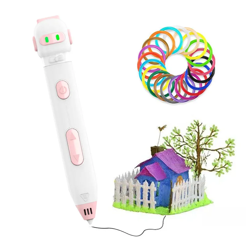 Лидер продаж 2020, ручка для 3d-печати для детей, для рисования пластиковых игрушек, интеллектуальная 3d-ручка