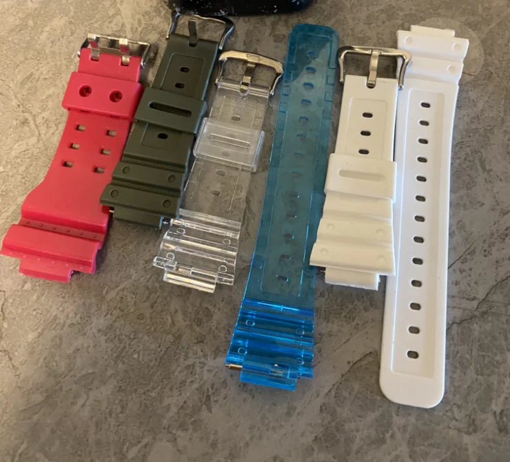 sports watches g series shock watches transparent bracelet for ga2100 ga5600 gm2100 ga110 bands waterproof smart watch men women