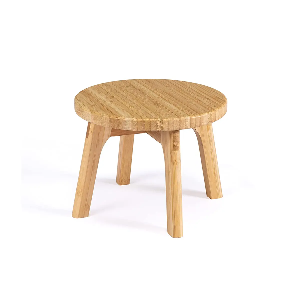 Wood small seat Natural wooden stool Custom bamboo small kids stool (1600372619516)