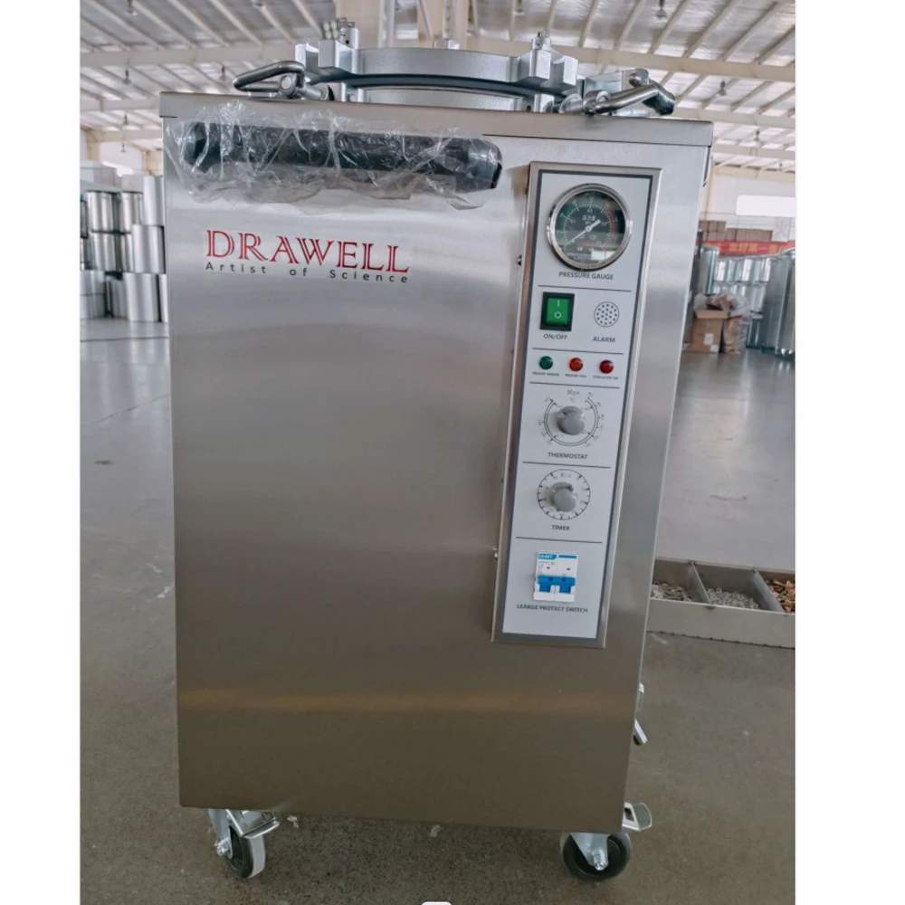 Sterilization Machine 35L 50L 75L 100L Automatic Vertical Pressure Steam Autoclave