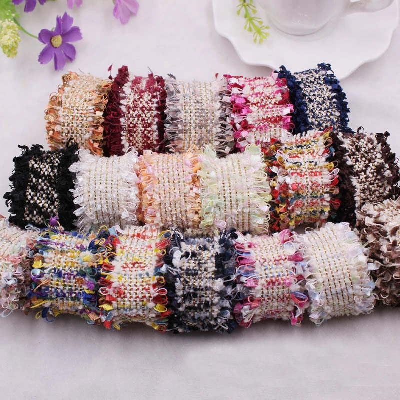 Wholesale 3cm multicolor Korean small fragrance lace diy clothing hair accessories bow ribbon