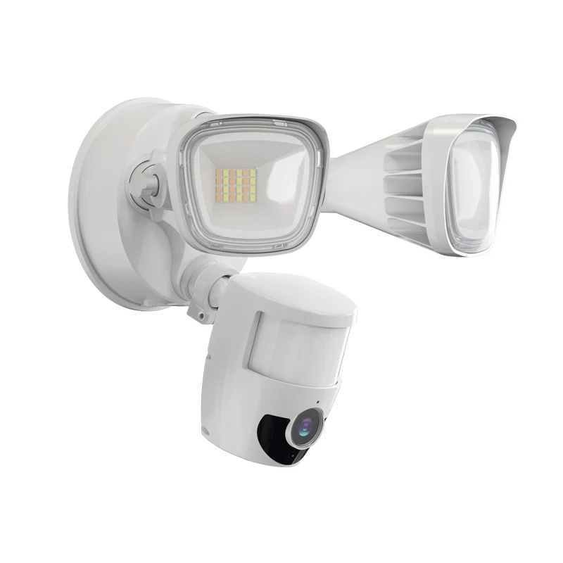 Multifunctional 25W Camera Security Camera Light Smart Outdoor Lighting Fixture LED Flood Light