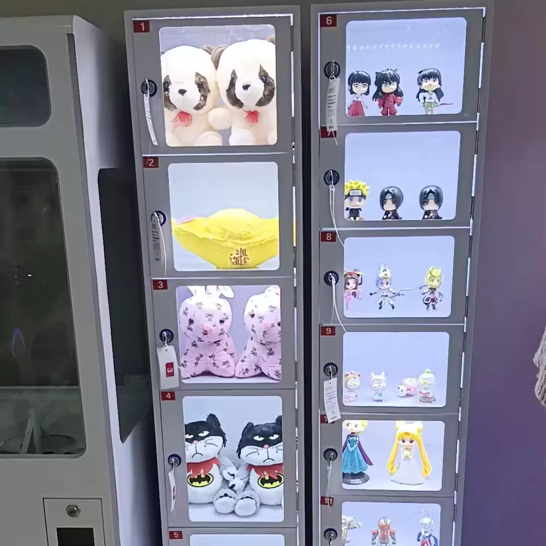 Hot sale Magic Box Capsule Vending Machine prize locker for Grocery Store