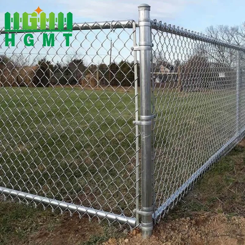 Sustainable Pvc Coated Iron Wire Mesh Fencing Garden Fence Pvc Chain Link Fence
