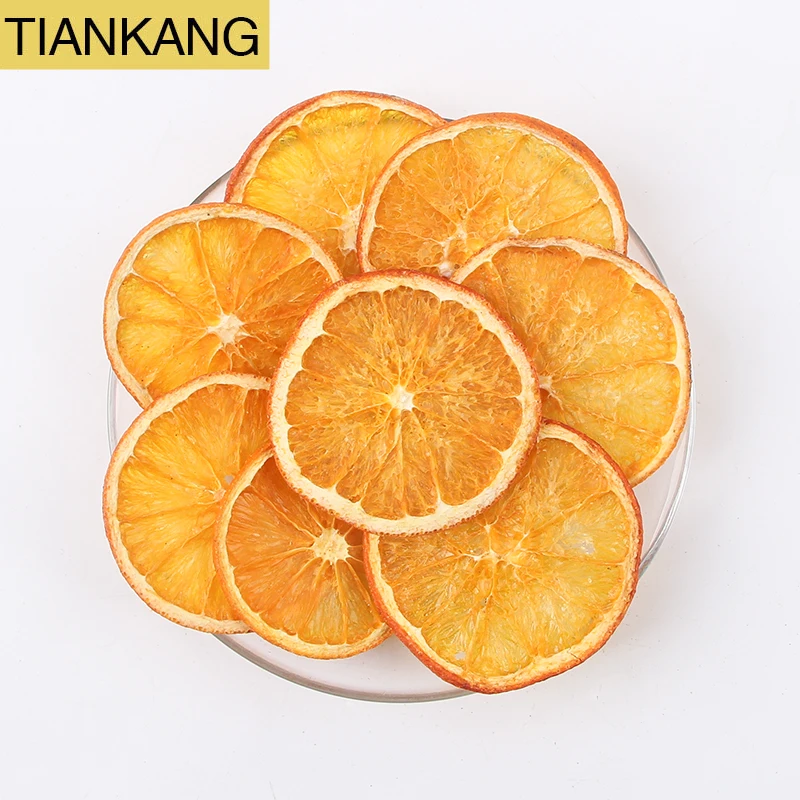 Заводская поставка, низкая цена, оптовая продажа сушеных ломтиков апельсина