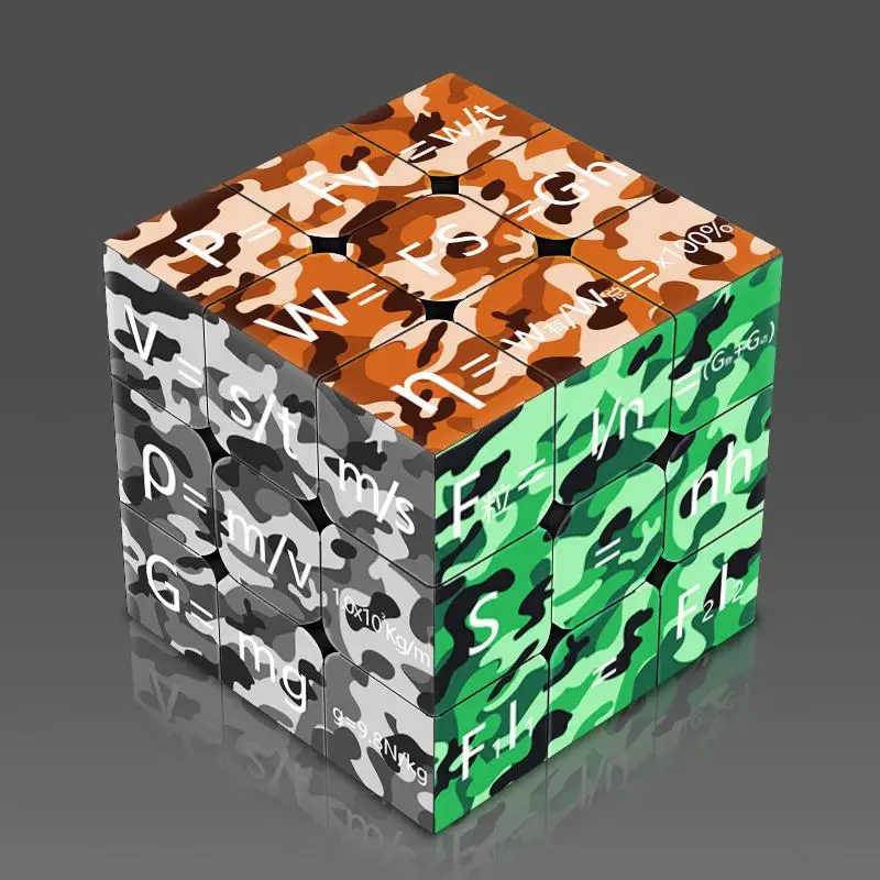 Chemical Elements, Physical Formulas, Internet Celebrity Intelligence Puzzle Cube Toys
