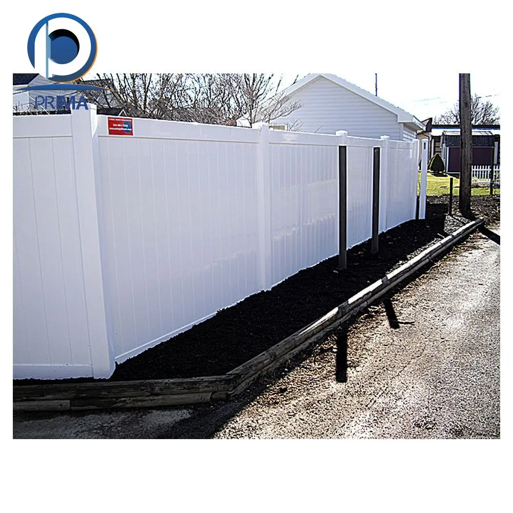 Prima Fence diy Privacy Panels Customized Outdoor PVC Privacy Aluminium Panels  pvc fencing prices