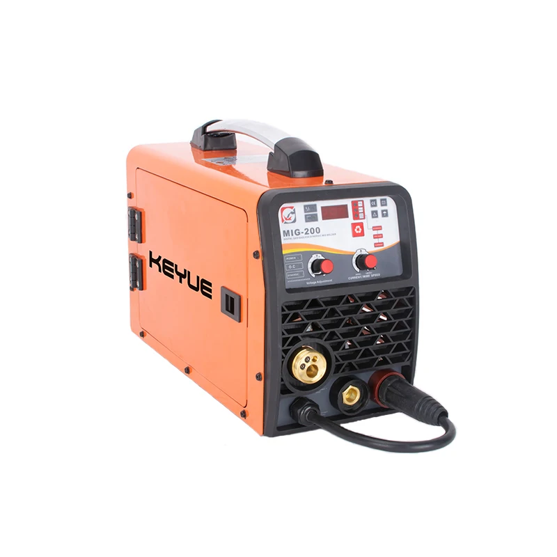 CE approved OEM acceptable gasless flux mini MIG MAG ARC welder mini MIG portable Welding Machine for sale