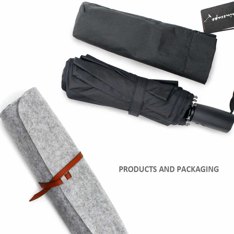 Automatic  waterproof and uv sun resistant rugged portable fold umbrella