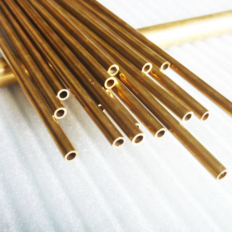 Factory supplier 6mm 9mm 15mm 18mm Hollow Brass tube brass alloy pipe price Brass Tube/pipe