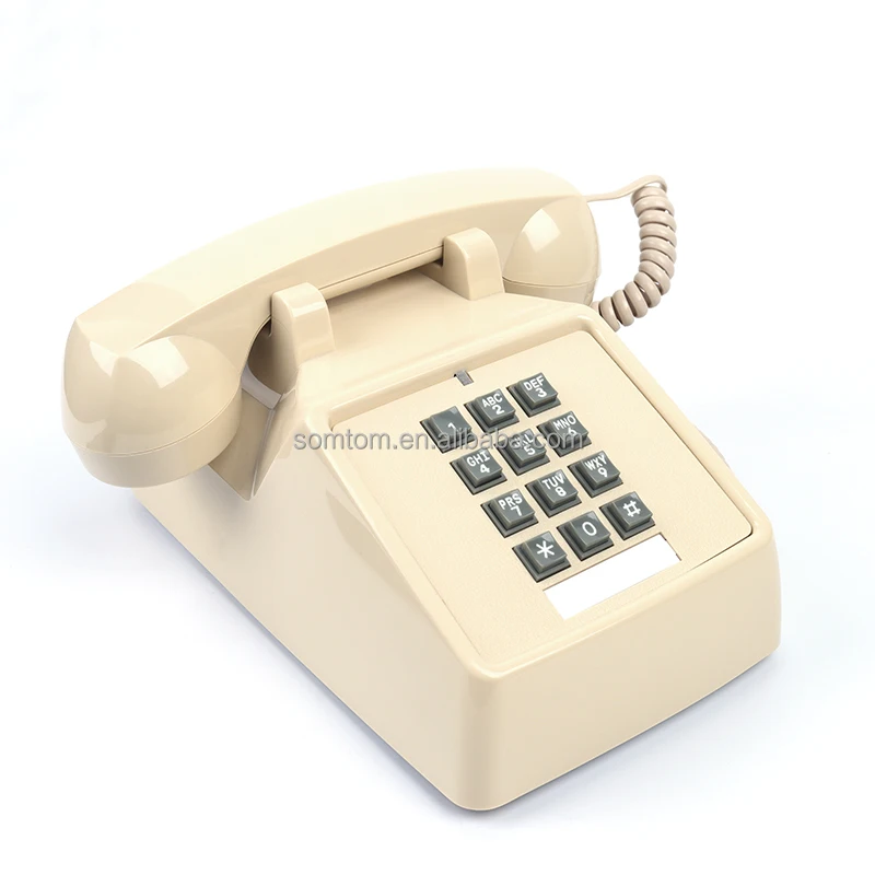 OEM ODM Factory Direct Wholesale Cheapest Phone Antique Corded Telephone Home Office Hotel Telephone