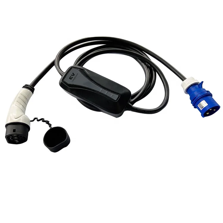 32A 5m IEC 62196 Type 2 EV Charger No-load Plug In/pull Out>10000 Times 12 IEC62196-2 -30℃~+50℃ FE-AM2-32 >45N<80N CE ROHS 250V