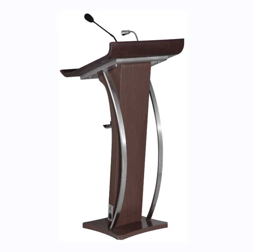 wholesalers Metal podium wood lectern