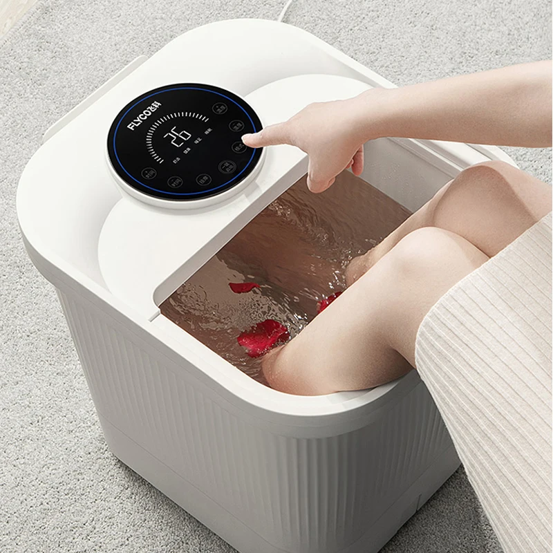 Foot Baths BSCI Certificate Electric Portable Detox Ionic Heat Automatic Foot bath massager