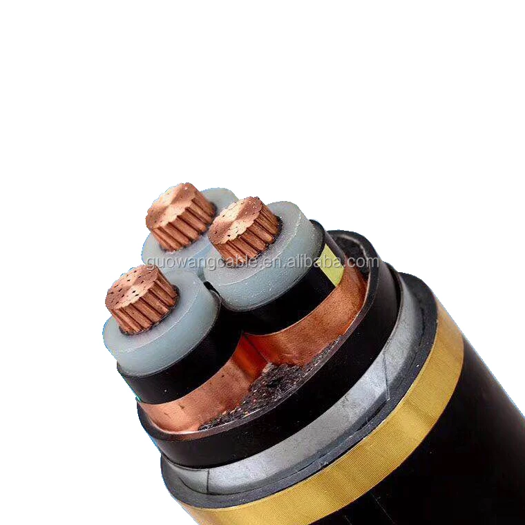 Power Hot Sales  Medium Voltage Copper Conductor XLPE Insulation PVC Sheath Power Cable