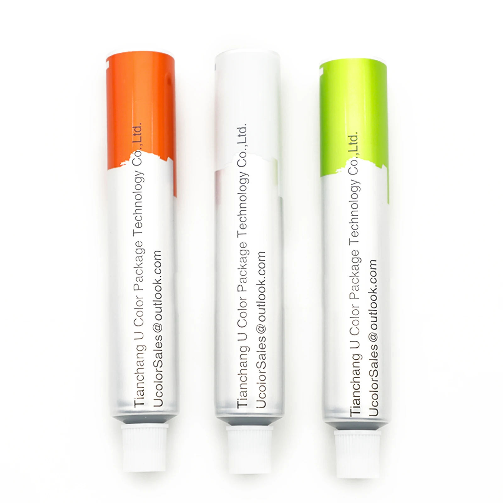 Wholesale Custom Printing Squeeze Empty 20ml 22ml Plastic Tube Aluminum Tubes For Acrylic Paint Packaging