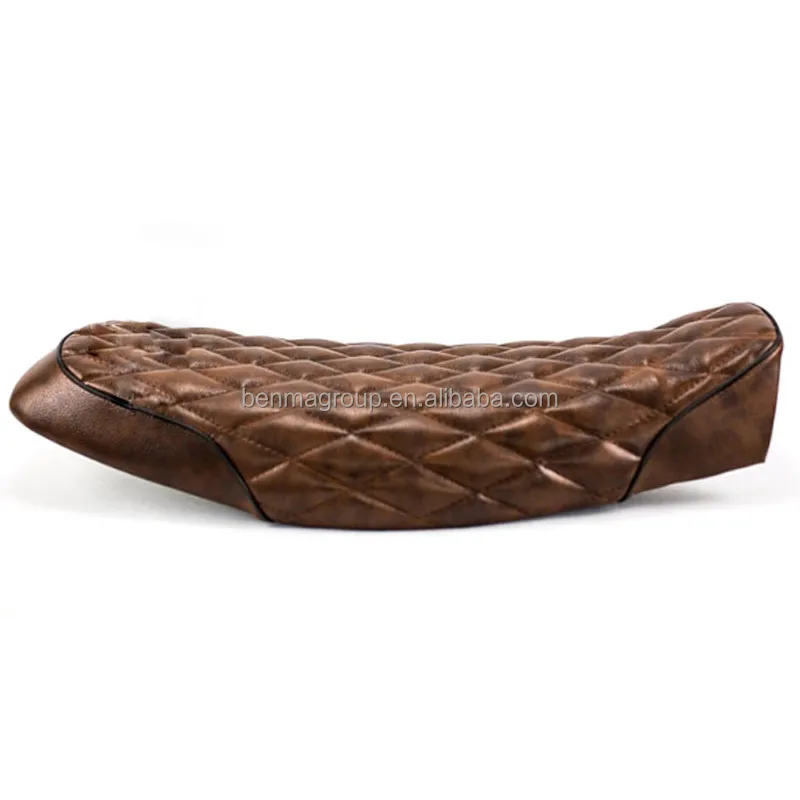 Винтажное коричневое сиденье для мотоцикла CG GN 125cc 250cc Cafe Racer, 64 см, сиденье для мотоцикла SR CBT