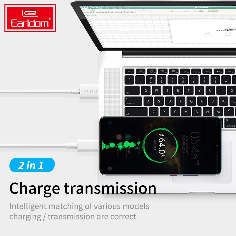 Кабель для быстрой зарядки Earldom 5A кабель синхронизации 1 м USB 3 0 Type-c Зарядные кабели мобильных телефонов Android типа