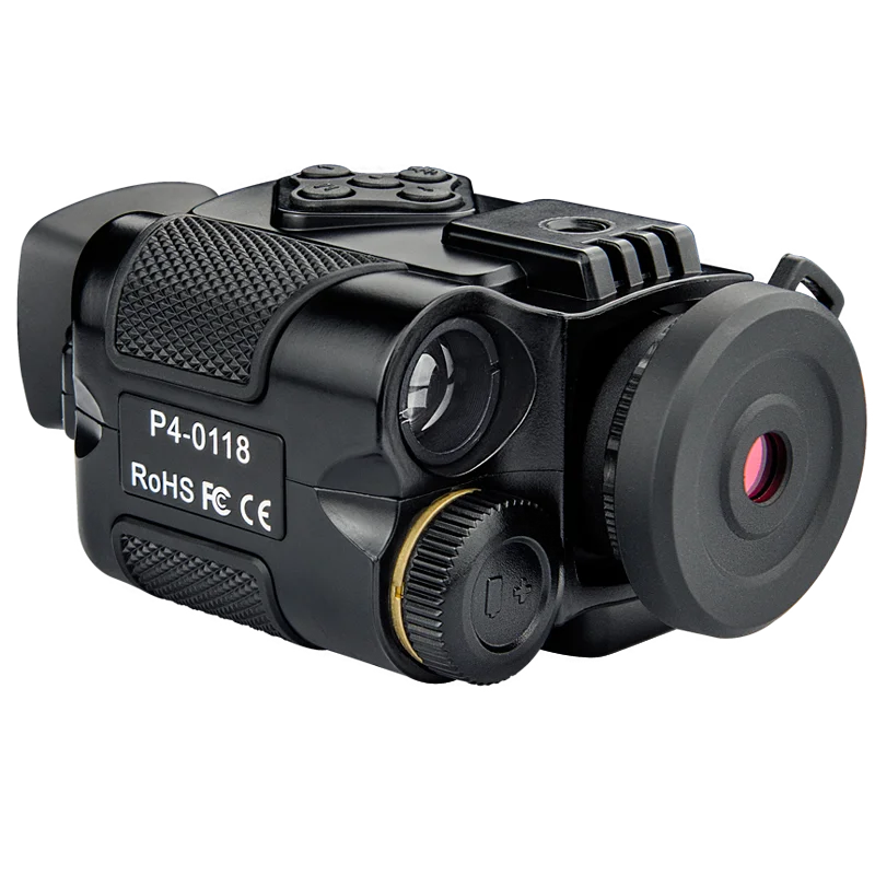 Mini dual purpose thermal imaging camera portable range infrared monocular night vision hunting