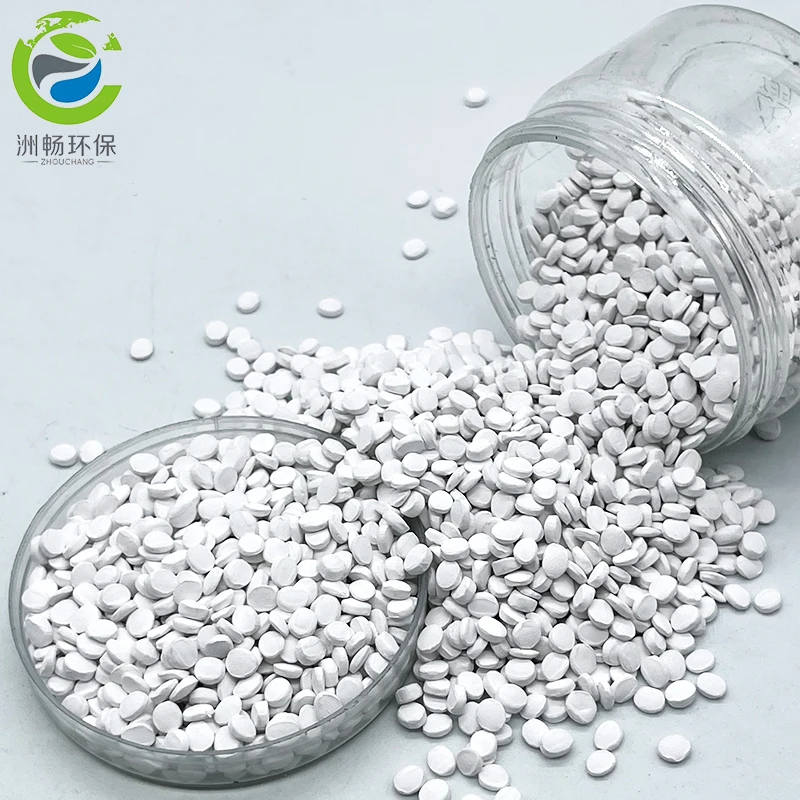 White Masterbatch White PP/PE Filler Masterbatch Pellets