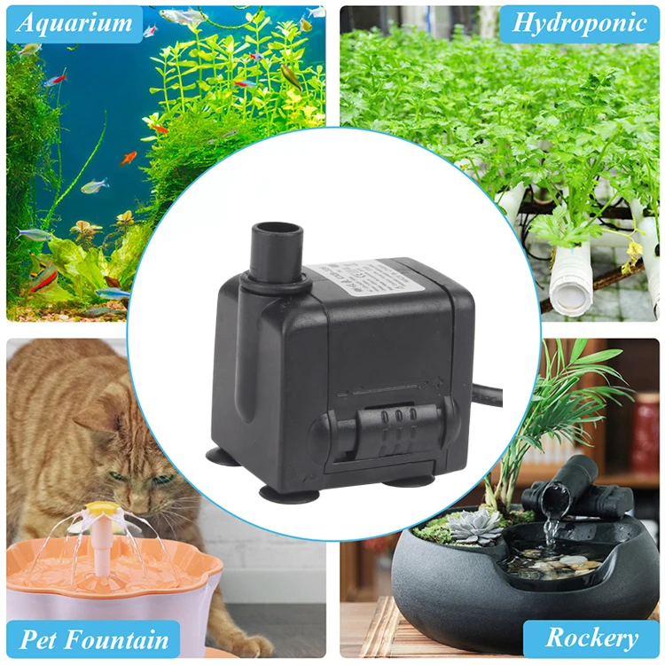AL-336 7W 500L/H SPA Water Pump Circulation Maker Circulating 110v Pump For Foot Bath