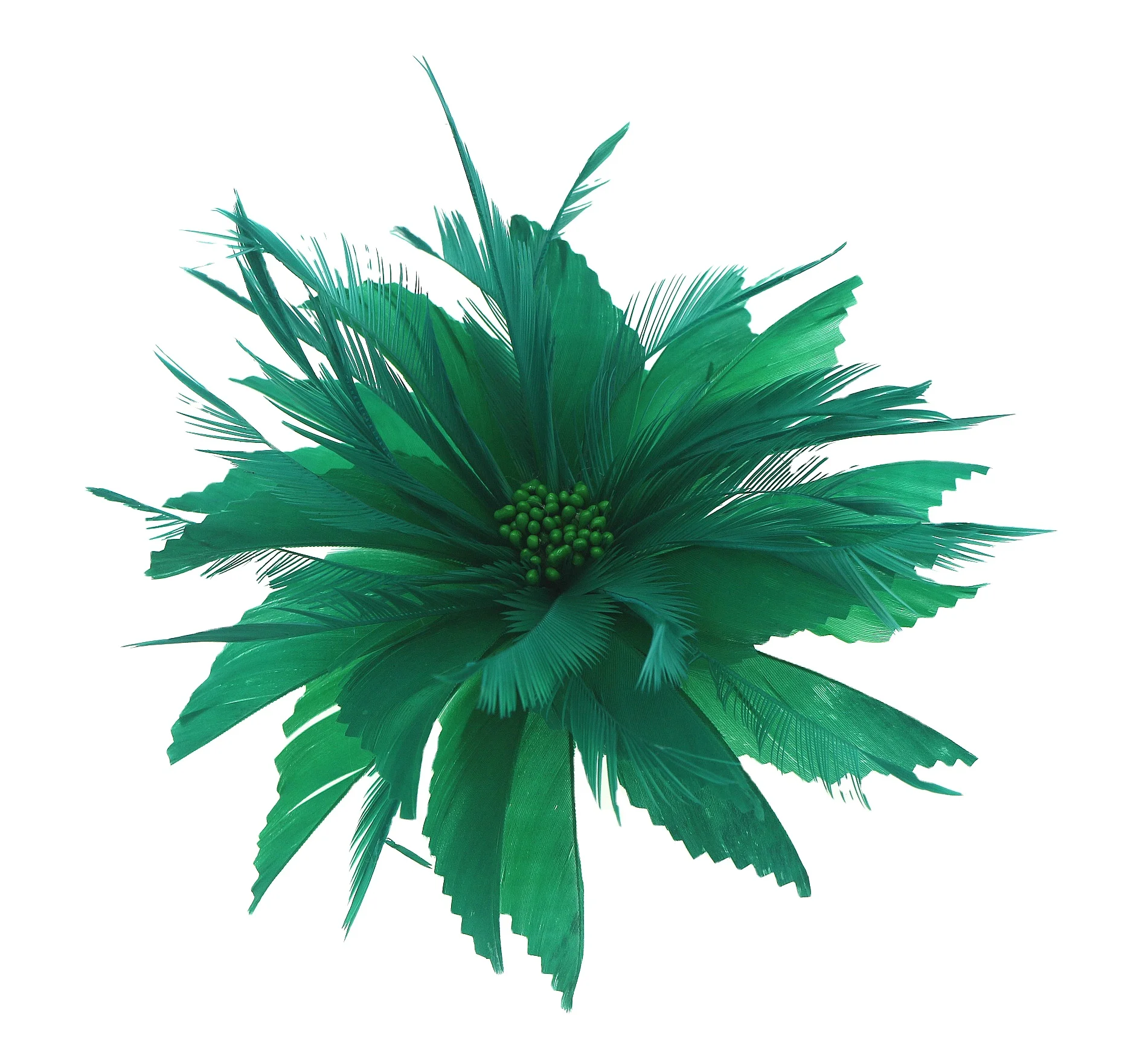 horse racing party tea party goose feather flower mount