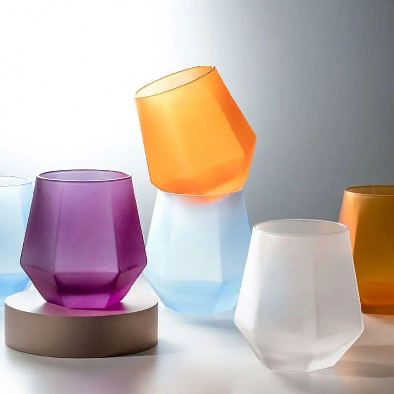 XC Glassware Popular Hand Blown Luxury Red Wine Glass Set For Dinner