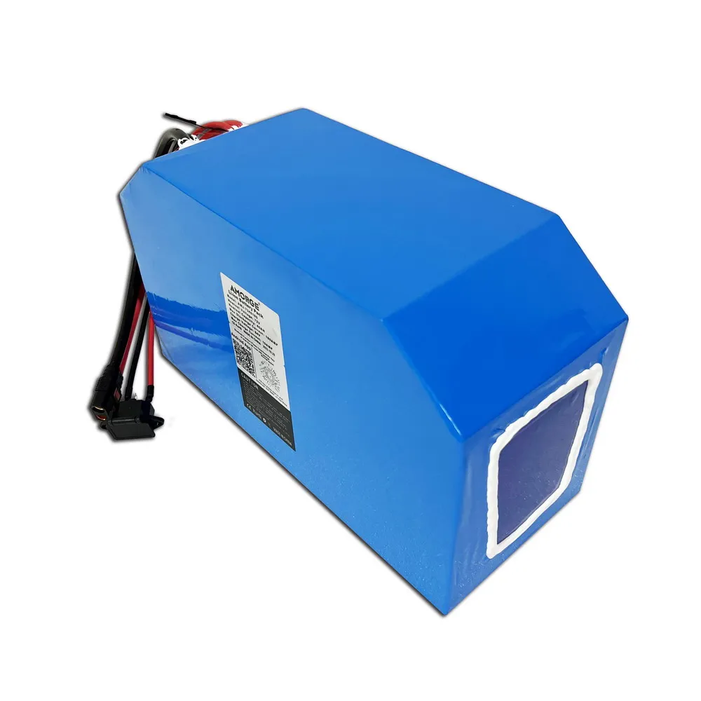 AMORGE  Customized size  72V 40AH 180A  BMS lithium battery pack  with charger