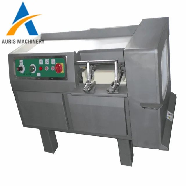 Stainless steel high efficiency fresh and frozen meat dicing machine diced meat cut machine