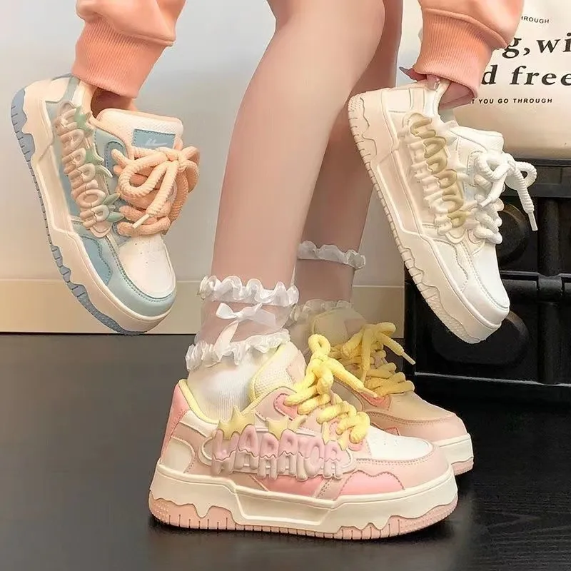 New Arrival Cheap Price Women Candy Color Cute Design Casual Shoes Walking Style Shoes For Women