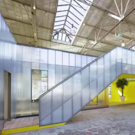 High Strength Multi Wall 20mm 40mm Clear X Structure Polycarbonate Hollow Sheet Price for Facade Curtain Wall