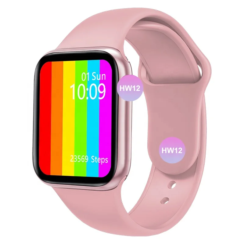 HW12 Reloj Inteligente Wristwatches Smartwatch Health Fitness Sport IP67 Waterproof Smart Watch for Sport Tracking